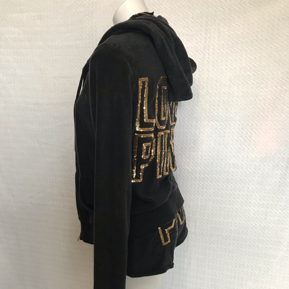 PINK Victoria Secret Sweat Shirt and Shorts - Picture 7 of 16